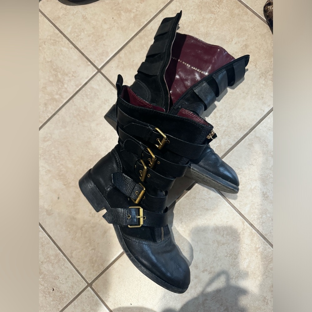 Marc by Marc Jacobs combat boots